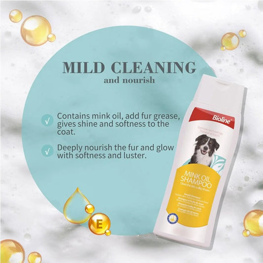 Bioline Mink Oil Dog Shampoo (6970117120073.0)