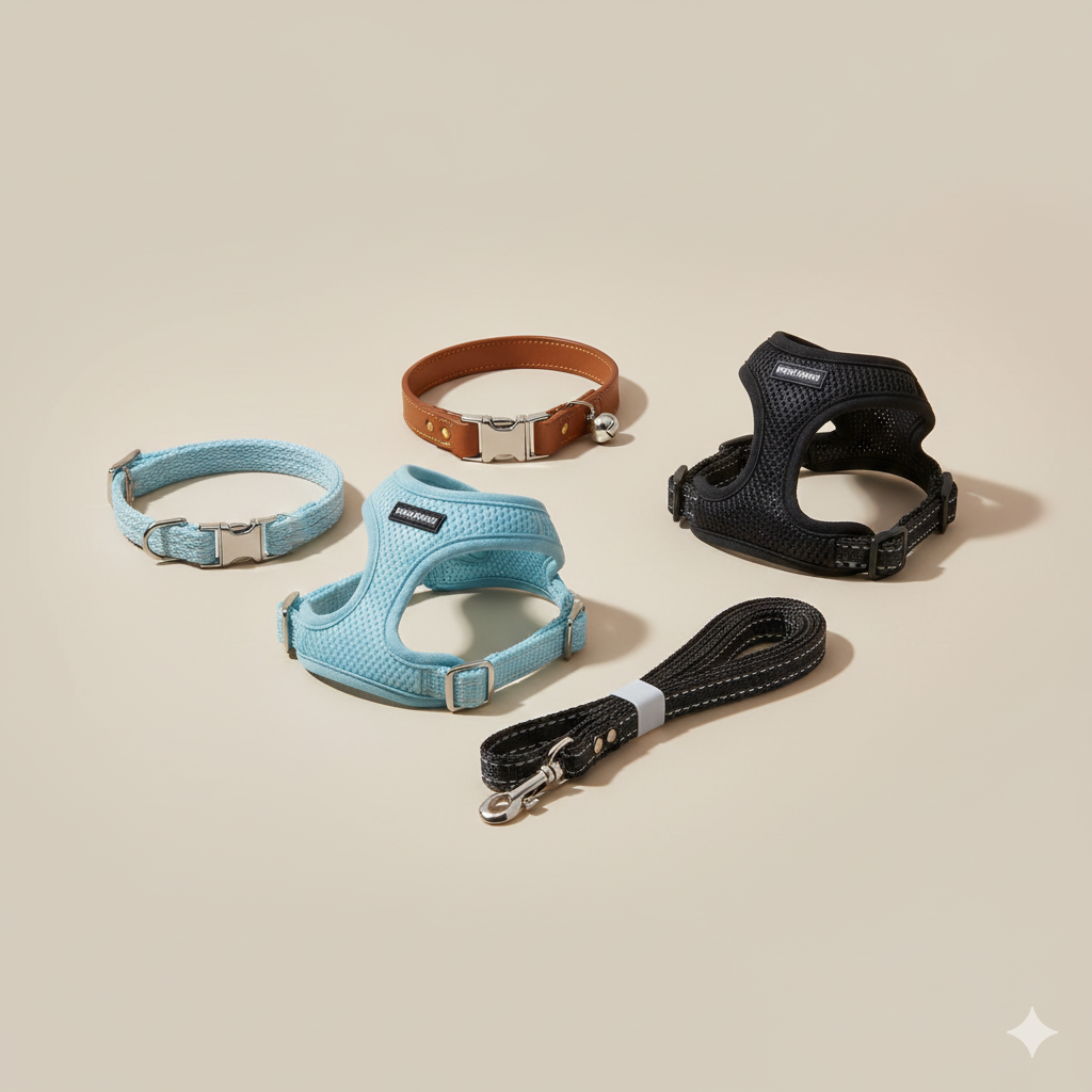Cat Collars, Leashes & Harnesses