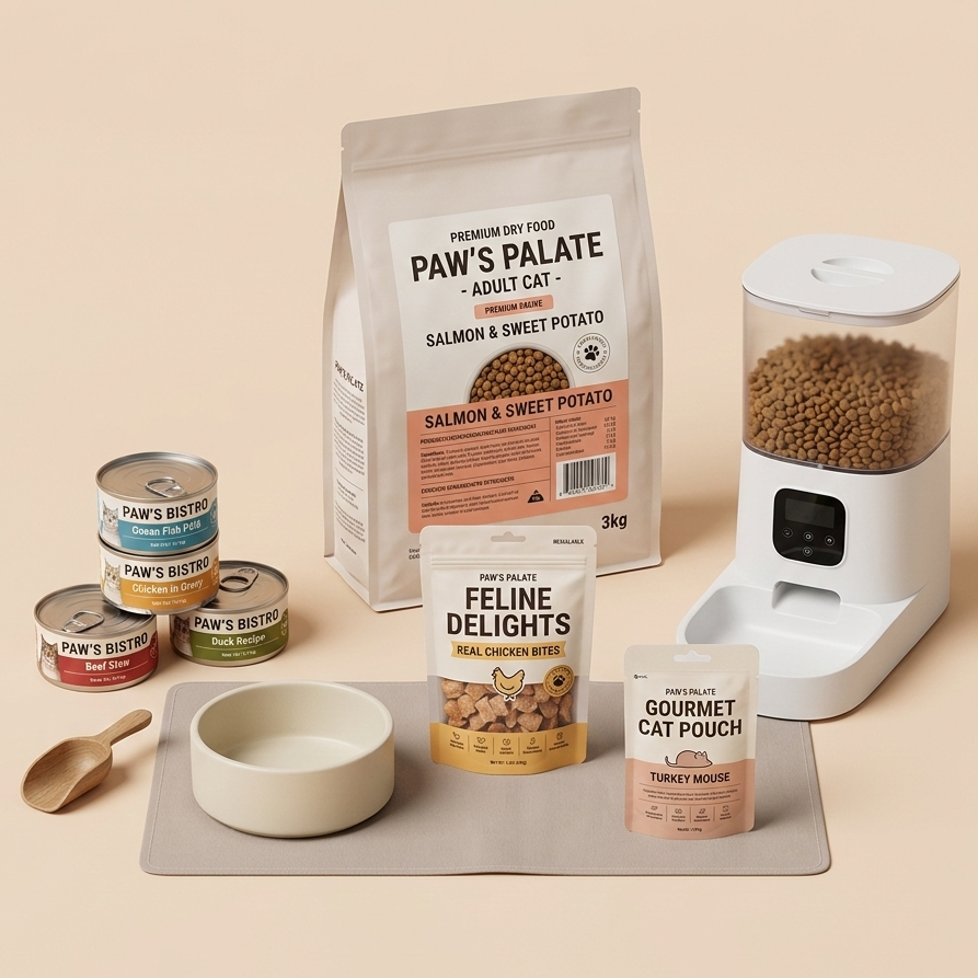 Cat Food & Accessories
