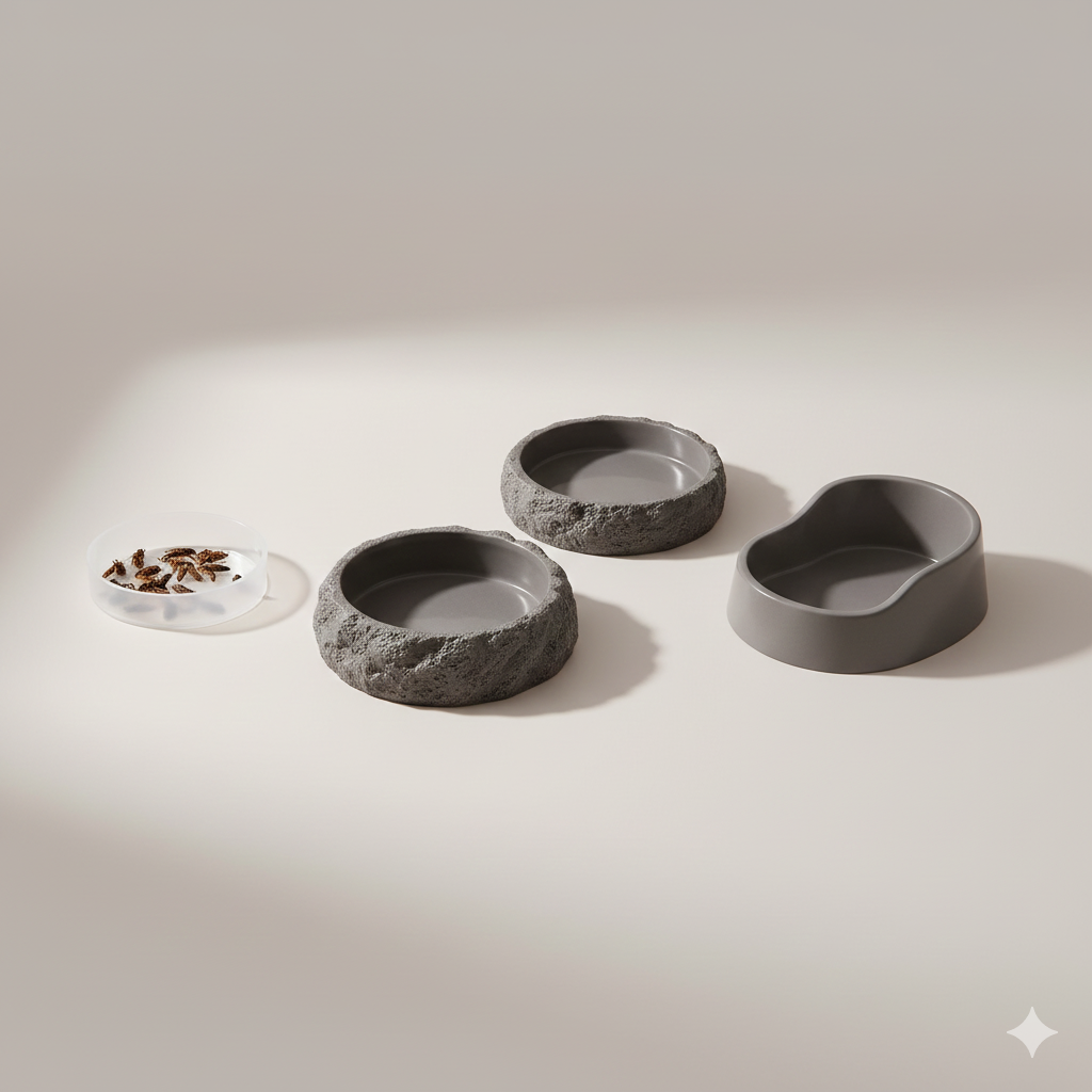 Reptile Bowls & Feeders