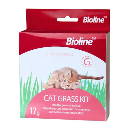 Bioline Catgrass Kit - 12 g [Dimension - 5.4 x 13.4 x 12.2cm] (6970117120318.0)