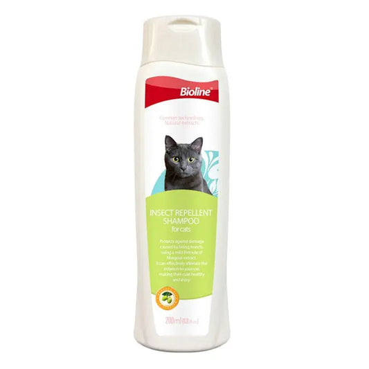 Bioline Insect Repellant Shampoo for Cats - 200 ml (6970117123883.0)