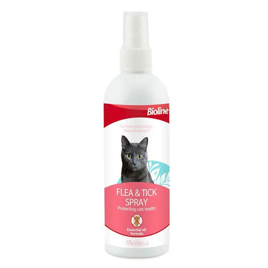 Bioline Flea and Tick Spray for Cat - 175 ml  (6970117124422.0)