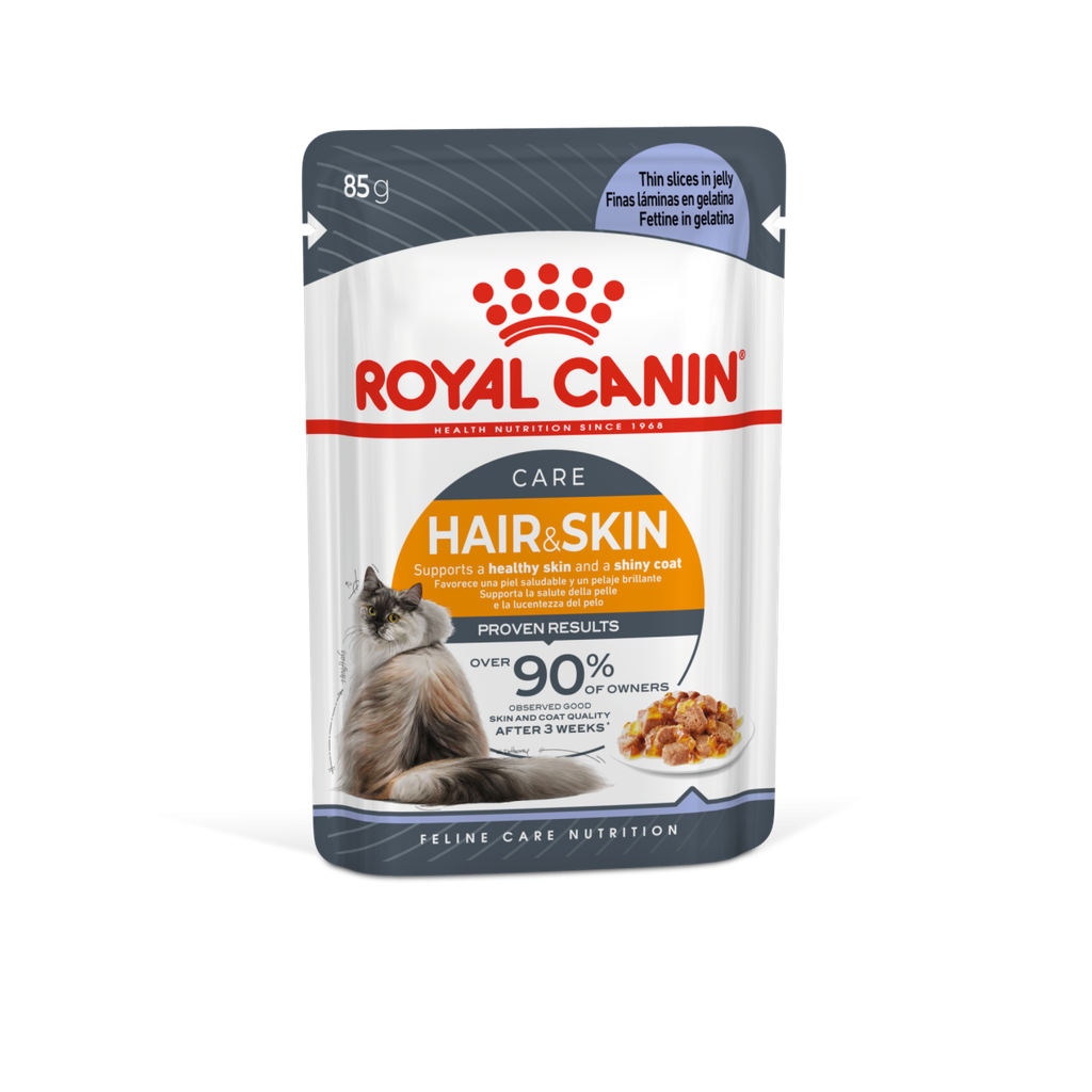 Feline Care Nutrition Hair & Skin Jelly (WET
FOOD - Pouch)