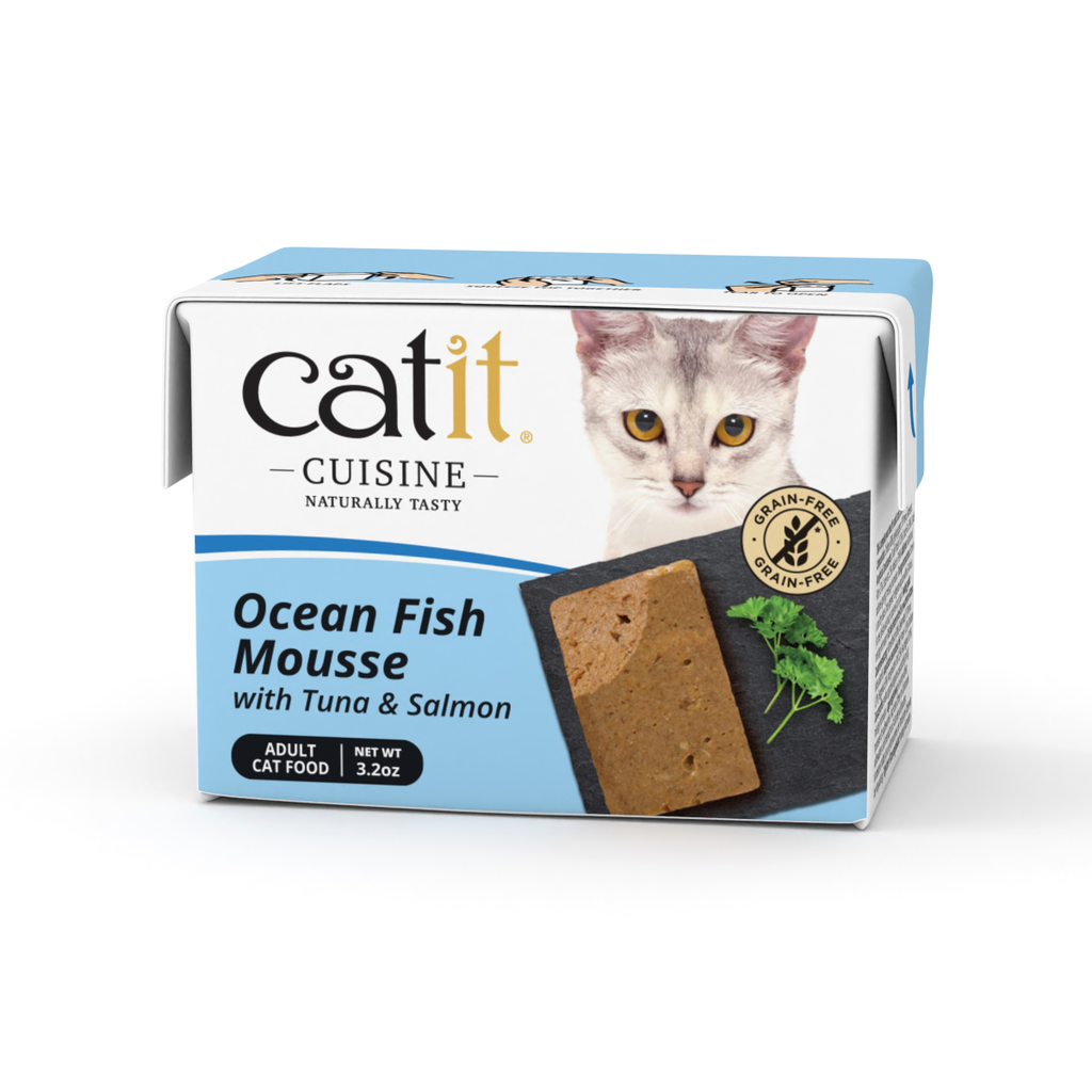 Catit Cuisine Ocean Fish Mousse with Tuna & Salmon - 90 g