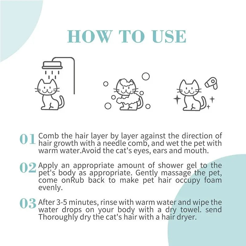 Bioline White Coat Shampoo For Cat - 200 ml