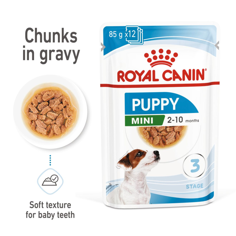 Size Health Nutrition Mini Puppy (Wet Food - Pouches) 85 g