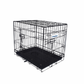 Pado Double Door Dog Crate with Mesh Floor, 92x57.5x65 cm