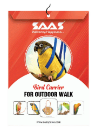 Saas Bird Carrier For Outdoor Walk (Small)