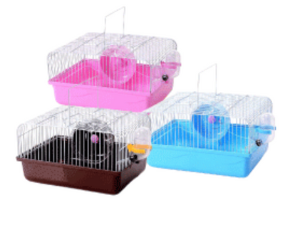 Saas Hamster Cage Size : 23x23x17 CM