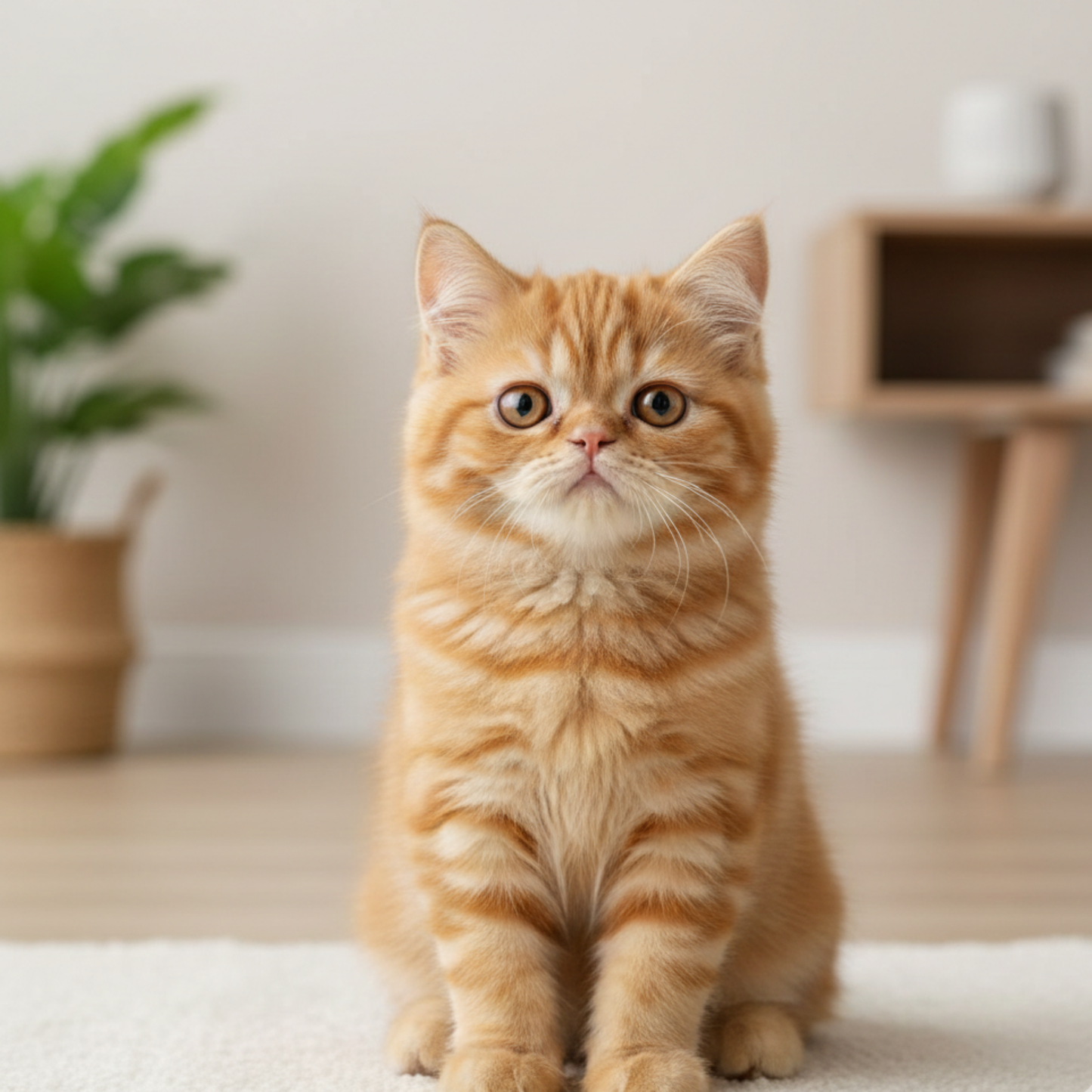 Ginger Persian Kitten