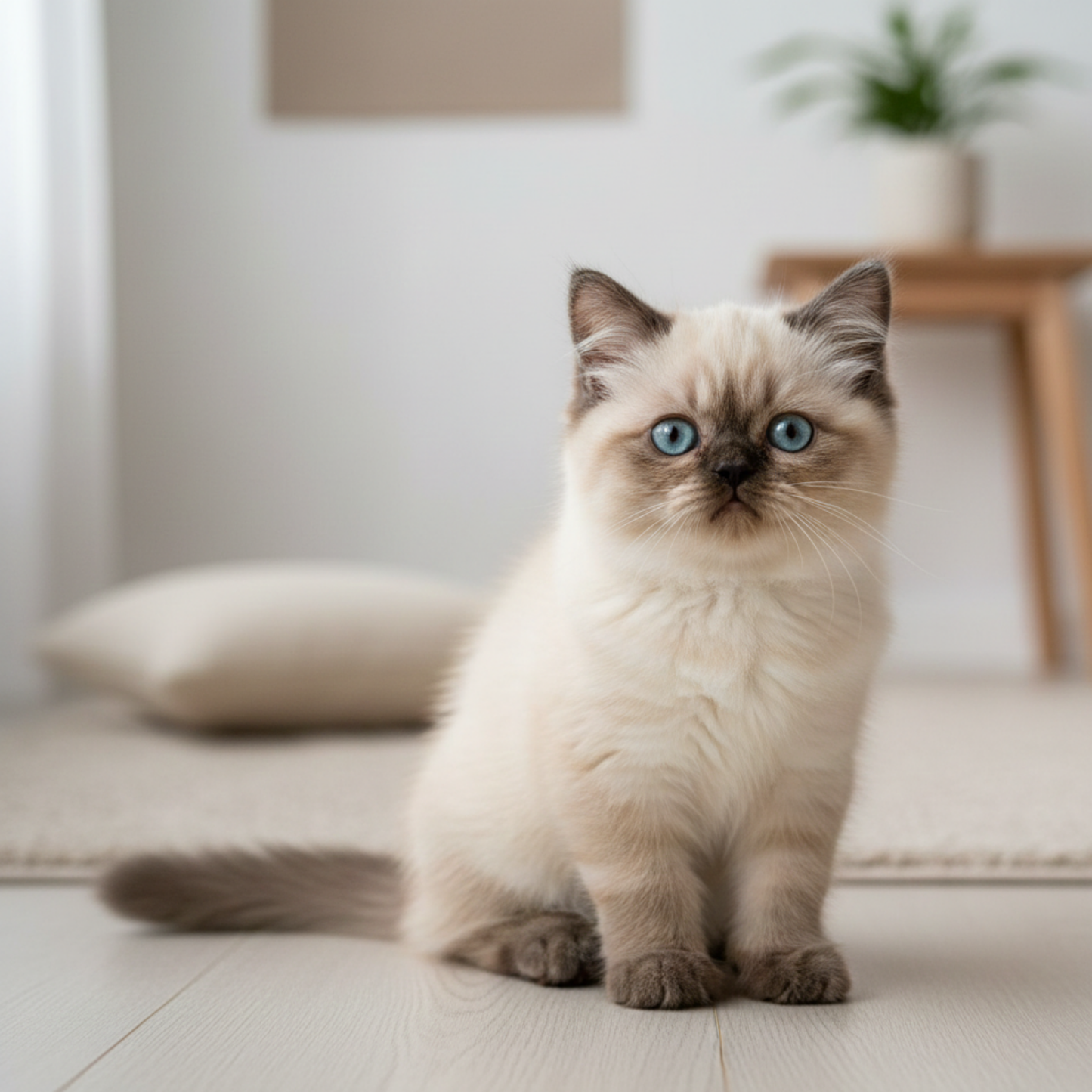 Himalayan Seal Point Kitten