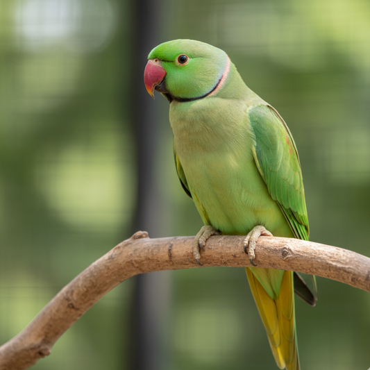 Indian Ringneck Parrot - Green