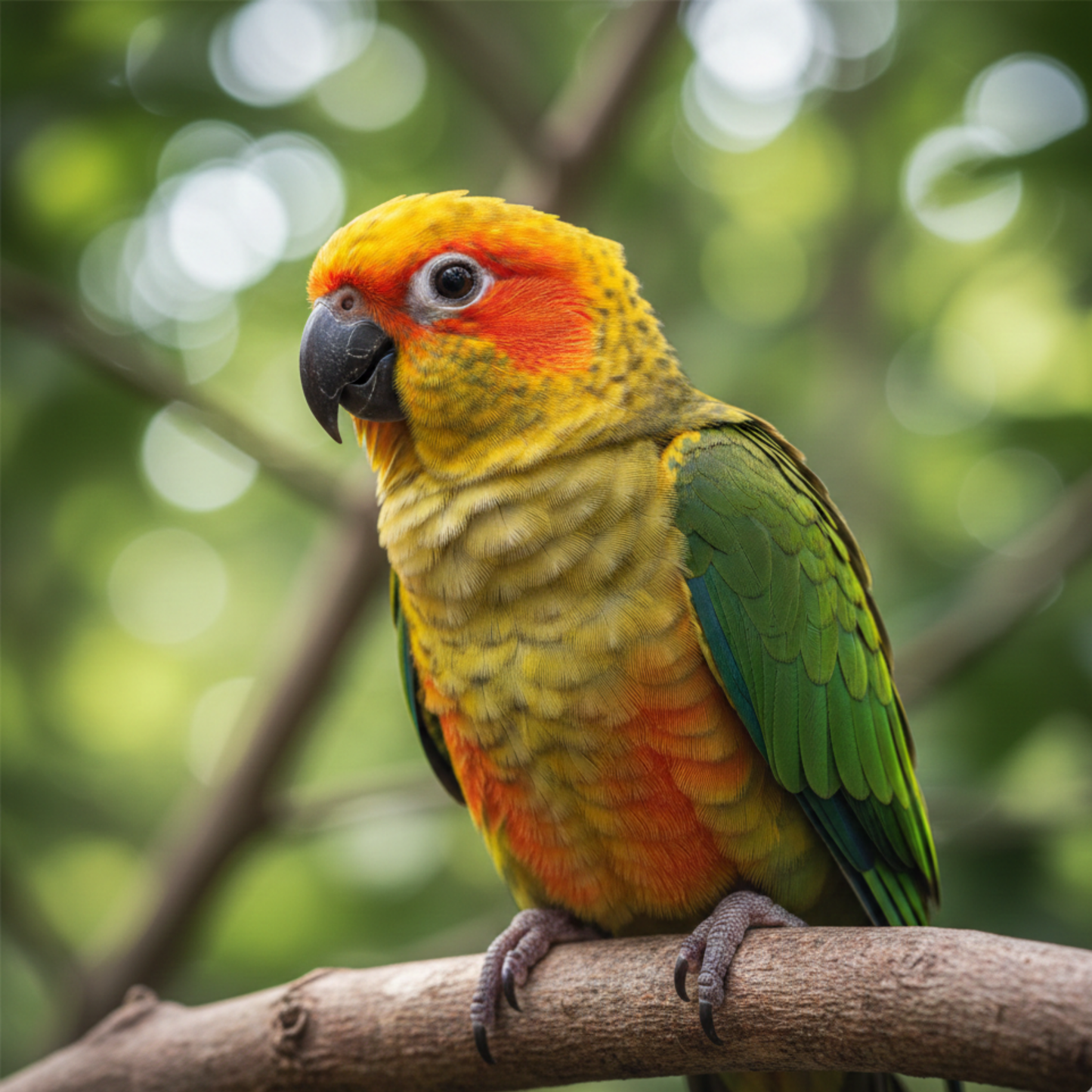 Sun Cheek Conure