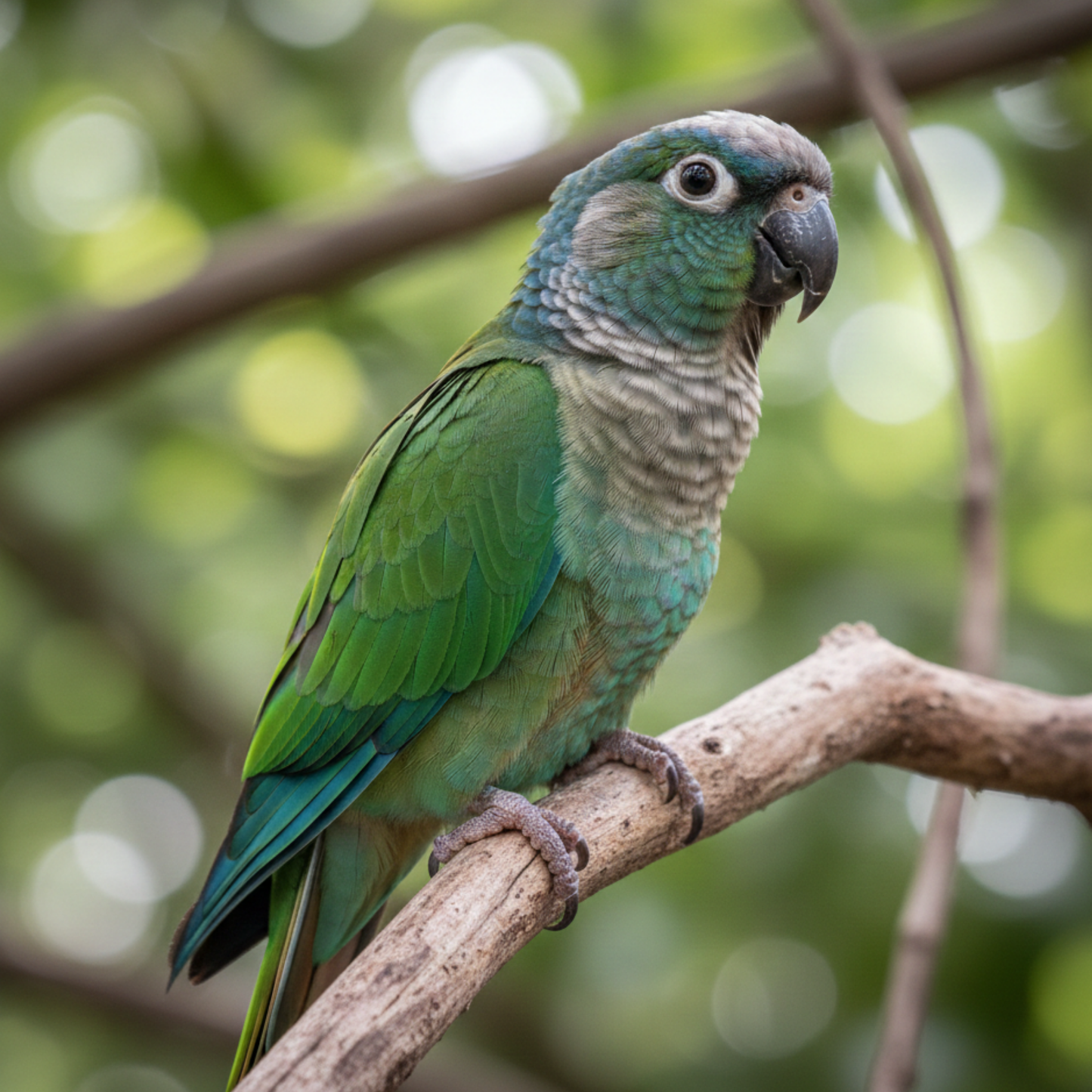 Turquoise Green Cheek Conure