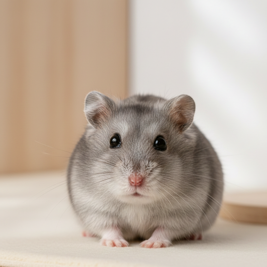 Winter Grey Dwarf Hamster